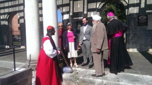 Bishop Wolliston (Connecticut, USA) meets with Faith Leaders