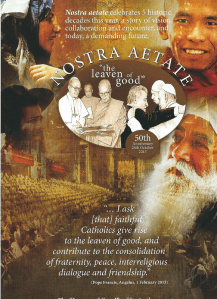 Nostra aetate, The ‘Leaven of Good’ - a film celebrating 5 historic decades; a story of vision, collaboration and encounter, and today, a demanding future. The film was shown during the conference and also contains an Interview