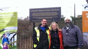 Steve Lambert, Canal and River Trust, Victoria Finlay, Alliance of Religions and Conservation and Amrick Singh, Nishkam Centre
