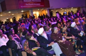 All the guests captivated during the performances and Awards Ceremony