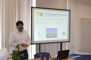 Prof Upkar Pardesi OBE sets the scene by addressing the importance of active participation