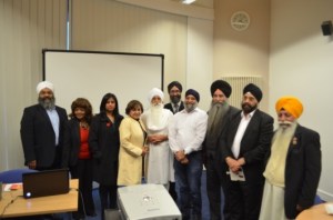 Some of the speakers and attendees