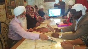 Bhai Sahib Ji discuss some of the projects undertaken in Kericho