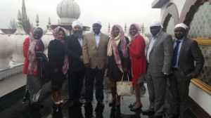 Outside the Dome Darbar on the roof-top