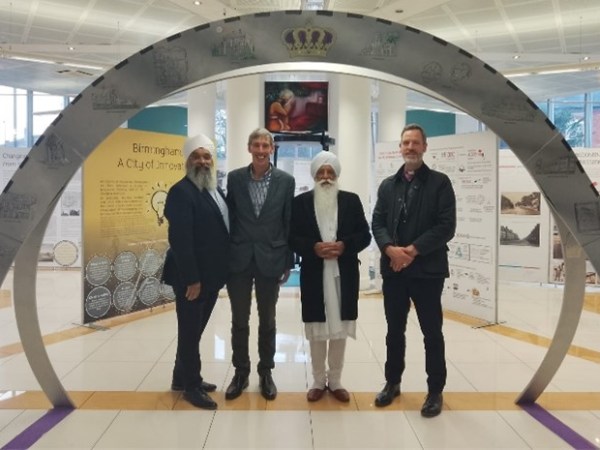 Bishop of Birmingham visits Gurudwara Sahib ahead of eleven-day prayer service for World Peace and the Wellbeing of All&nbsp;Humanit