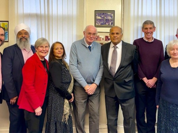 Faith Leaders give thanks to Jonathan Gurling who steps down from Birmingham Faith Leaders Group after 18 Years of&nbsp;Service